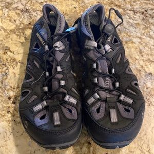Merrell Black and Gray Athletic Shoes
